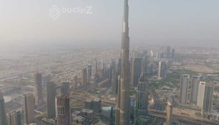Dubai Drone footage - Cinematic 4K Drone Footage Capturing Buji Khalifa's Stunning Views