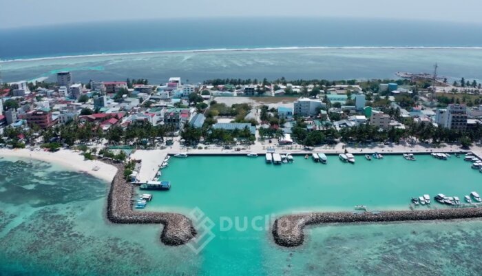 Beautiful Maldives Drone Footage Showing Maafushi Island’s Crystal