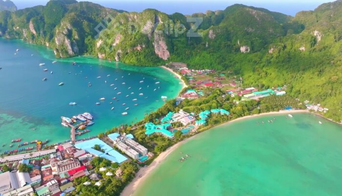 Smooth 4K Drone Footage Showcasing Koh Phi Phi’s Coastal Beauty | Koh Phi Phi Drone