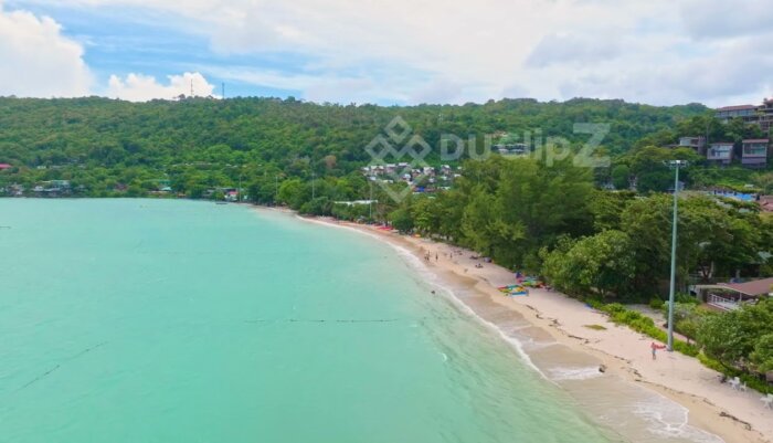 Cinematic Drone Views of Koh Phi Phi Turquoise Waters and Islands
