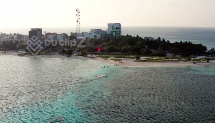Stunning 4K Video Stock Footage of Maafushi Island Maldives