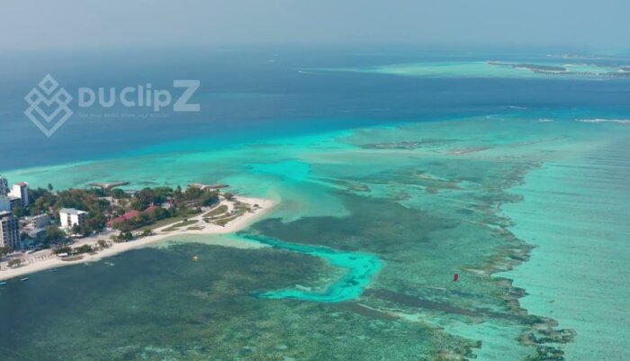 Stunning 4K Maldives Drone Footage with Crystal Clear Blue Water