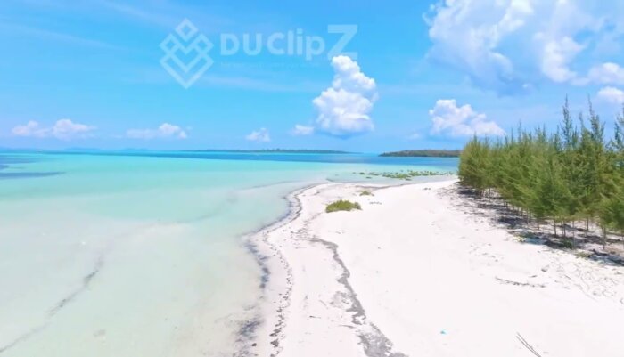 Drone Footage of Balabac’s Crystal Clear Blue Waters and Islands - Balabac Drone Footage