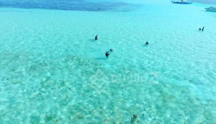 Drone Views of Balabac’s Crystal Clear Ocean and Island Scenery | Balabac Palawan