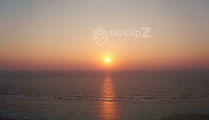 Sunset Maldives - Views Over Maldives Beaches Captured by Aerial Drone